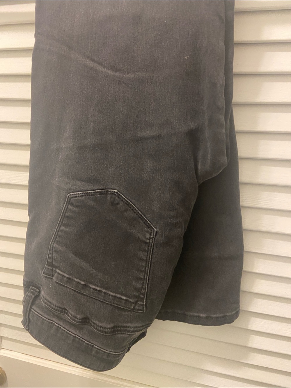 STS Blue Women's Skinny Jeans in Faded Black stretch